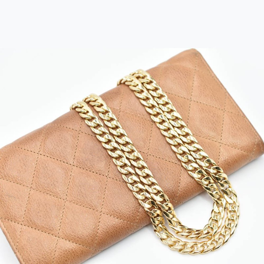 Luxury Gold High Polish Handbag Chain - Picture 9 of 13